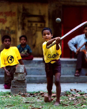 Goal India street children