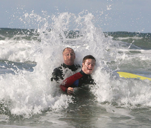 Joseph Doyle: Surf's up at Polzeath