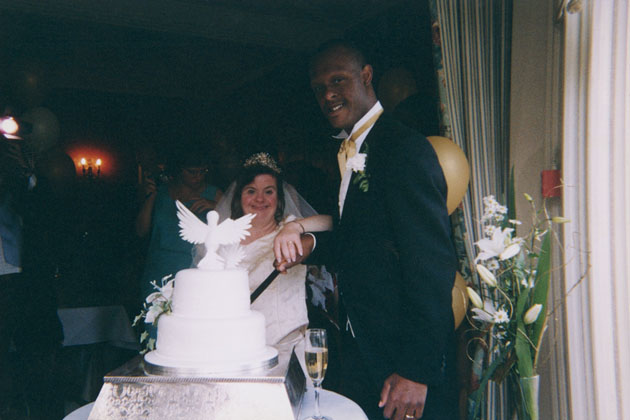 Thomas McNaughton: Wedding day