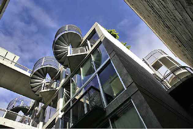 The Waterfall Building, which was opened in 2001