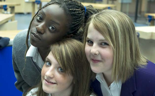 Girls at Bexley Business Academy