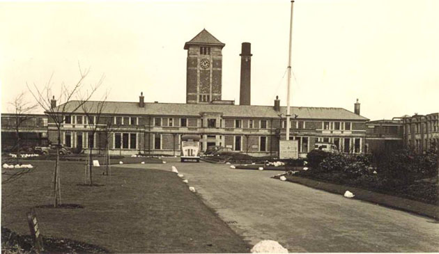 Exterior of NHS Park hospital near Trafford 