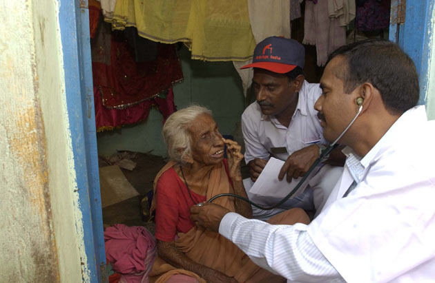 Aiysha receives medical assistance