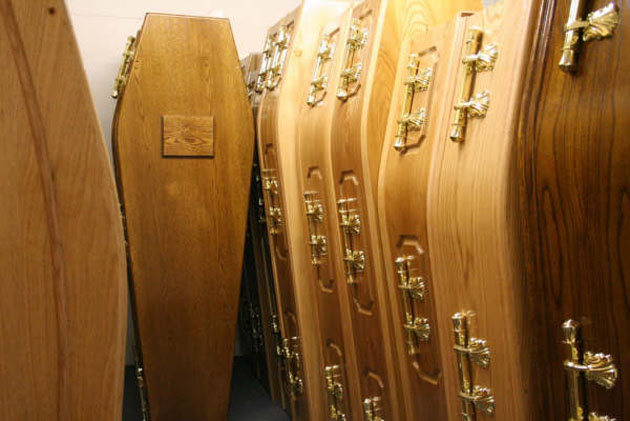 Coffin storage