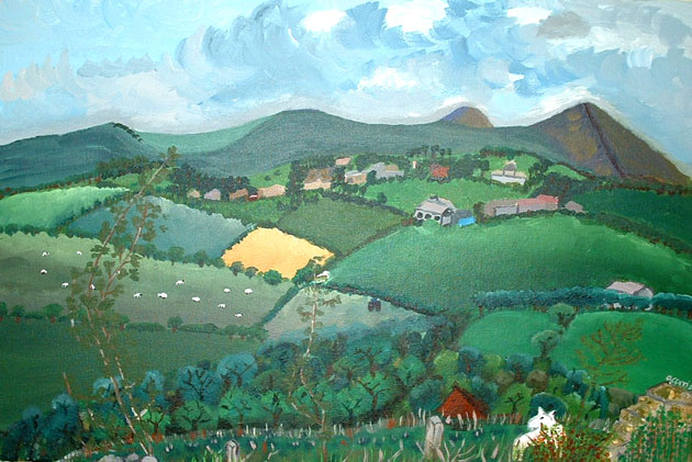 View from a friend’s house - Anne Corris
