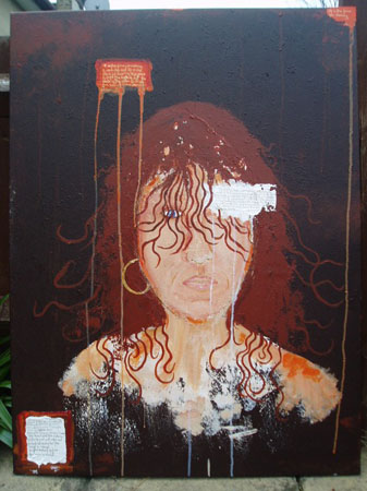 Artist with dissociative identity disorder