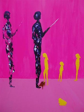 Artist with dissociative identity disorder