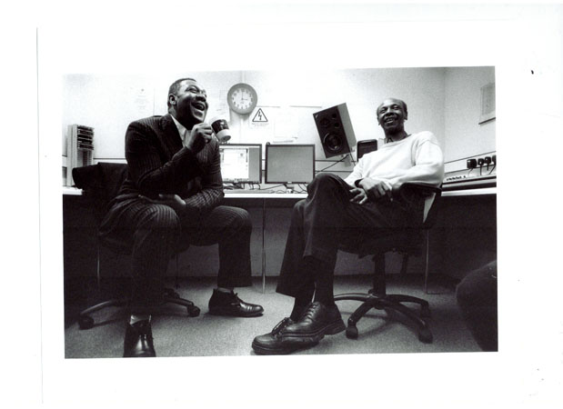 Devon with Lenny Henry