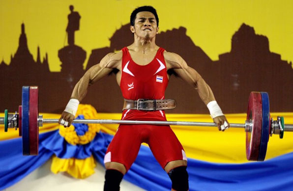 weightlifter Kritphet Niwat 