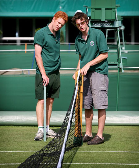 Wimbledon 2007 preparations