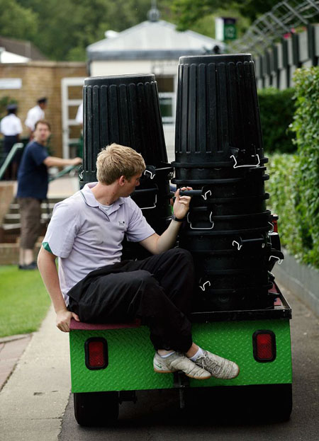 Wimbledon 2007 preparations