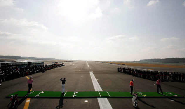 Sky72 golf ball distance competition