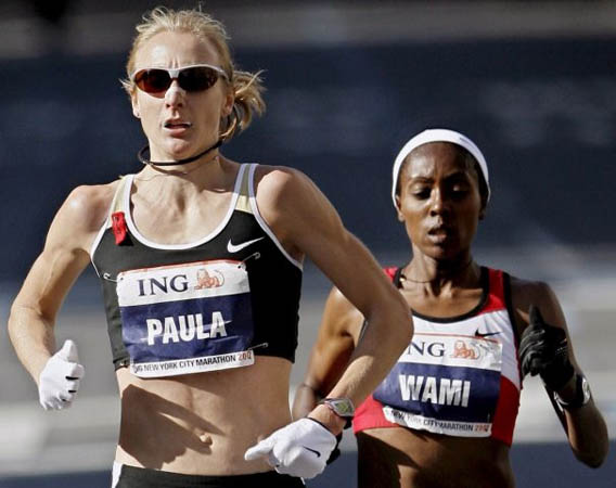 New York City marathon - Paula Radcliffe