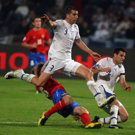 Israel head for the goal