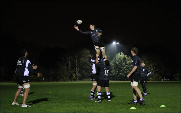 Behind the scenes with the Barbarians