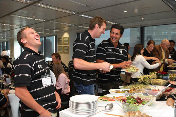 Behind the scenes with the Barbarians