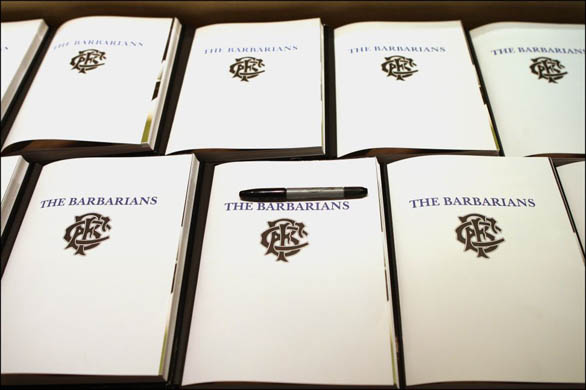 Behind the scenes with the Barbarians