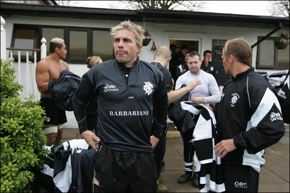 Behind the scenes with the Barbarians