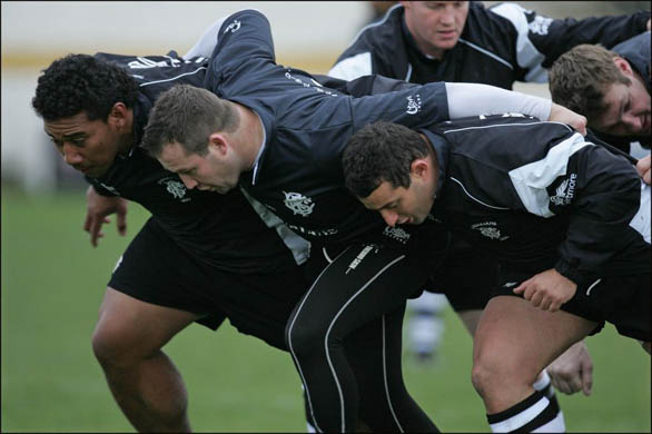 Behind the scenes with the Barbarians