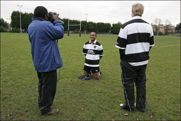 Behind the scenes with the Barbarians