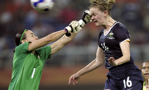 Women's world cup, Australia v Brazil