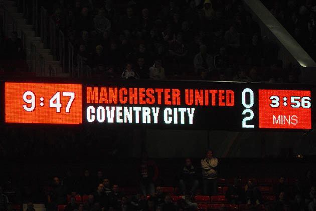 Manchester United v Coventry City