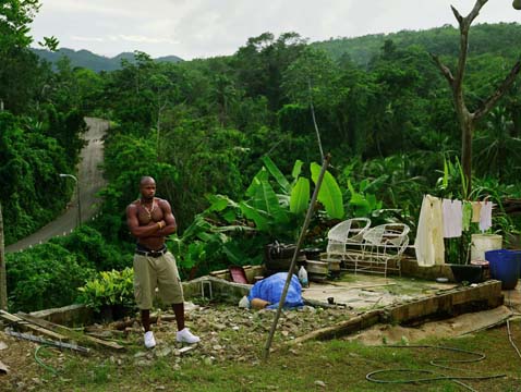 Asafa Powell in Jamaica