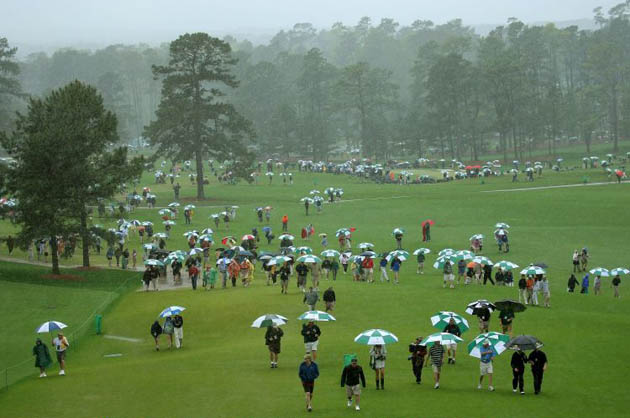 Masters golf at Augusta 2008