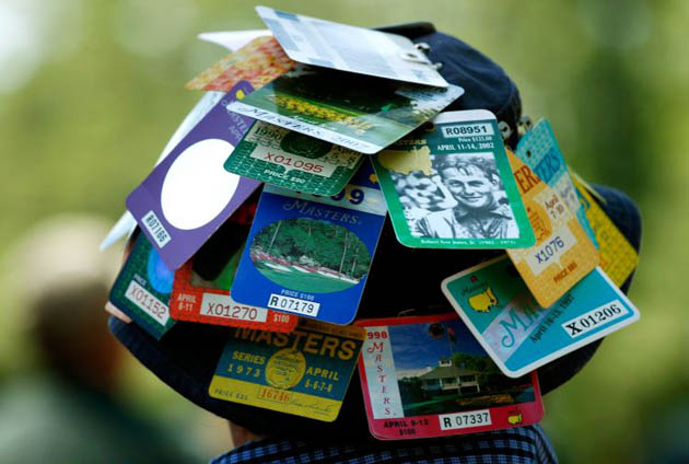 Masters golf at Augusta 2008