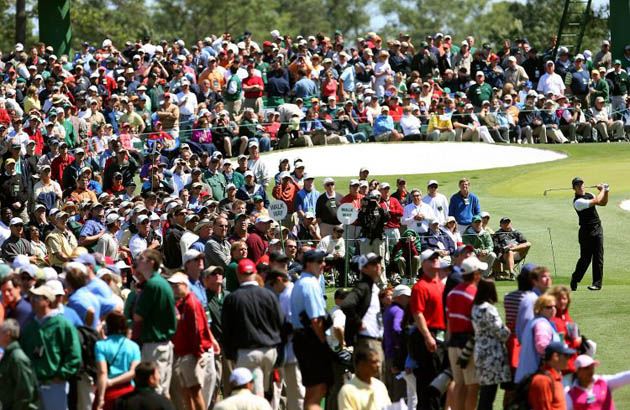 Masters golf at Augusta 2008