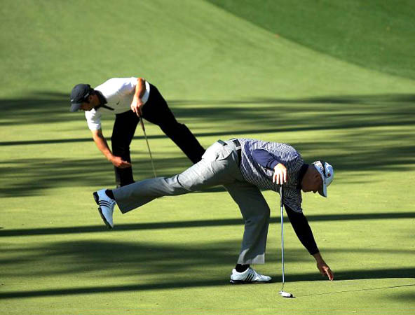 Masters golf at Augusta 2008