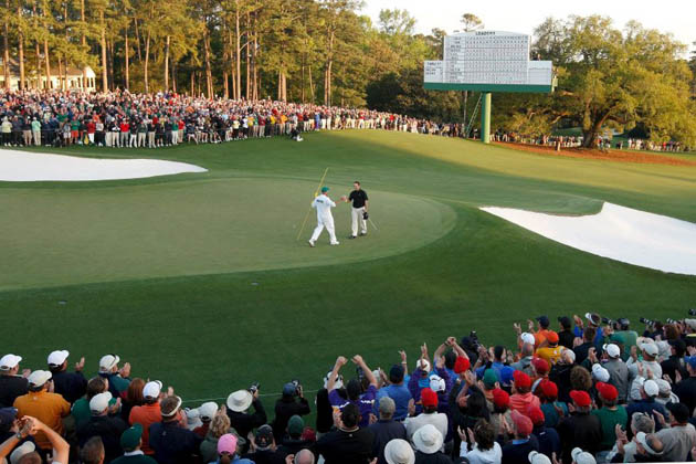 Masters golf at Augusta 2008