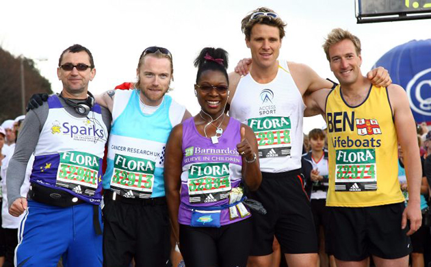 Celebrity runners