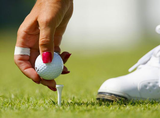Natalie Gulbis at the Women's Golf Masters  