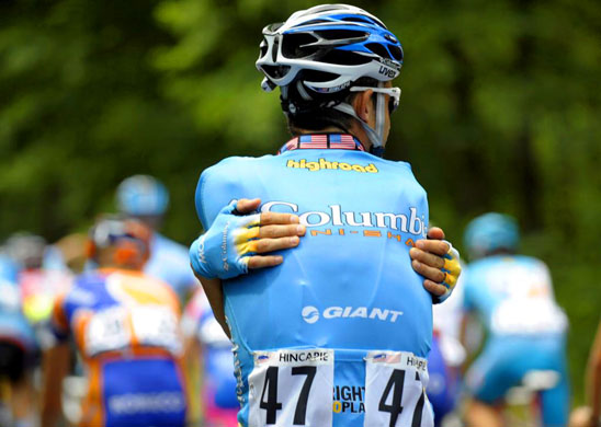 George Hincapie at the 2008 Tour de France