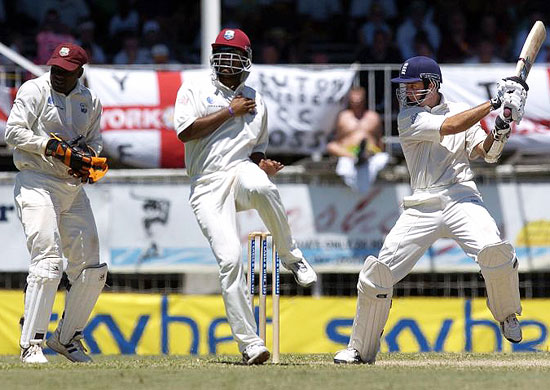 Hitting out in Antigua