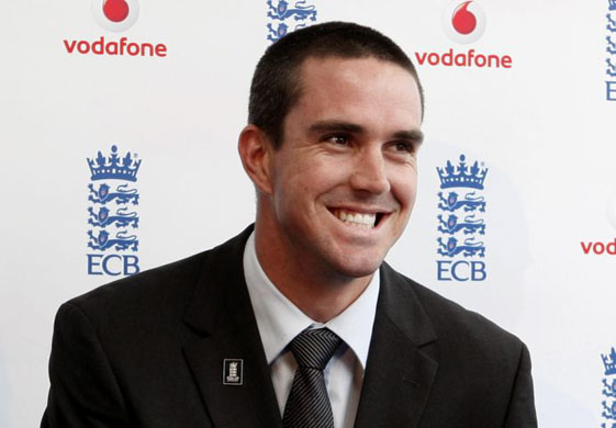 New England cricket captain Kevin Pietersen