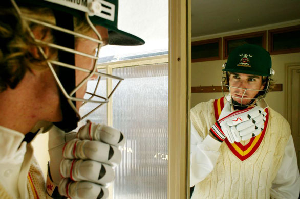 Kevin Pietersen playing for Nottinghamshire 2004