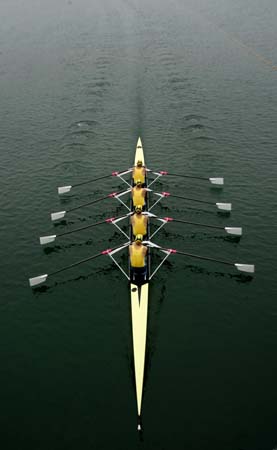 men's quadruple sculls rowers