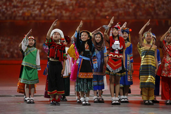 Beijing Olympics: Opening ceremony