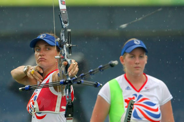 GB women's archery team