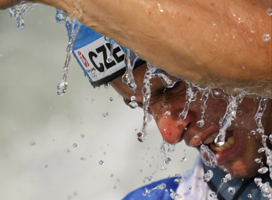 Olympic K1 Kayak, Vavrinec Hradilek of the Czech Republic