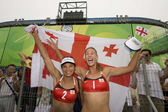 Georgia v Russia Beach Volleyball
