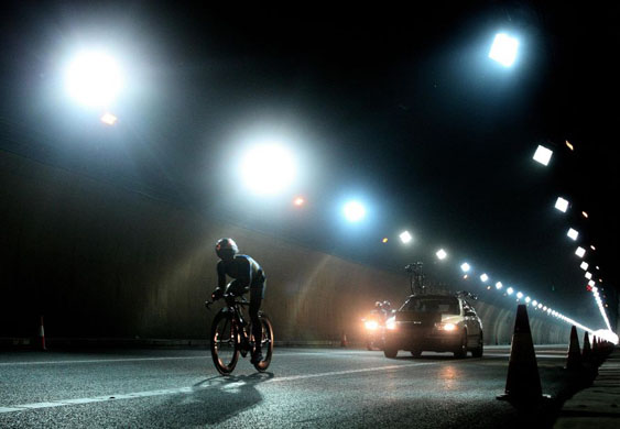 Olympics: men's Individual Time Trial cycling