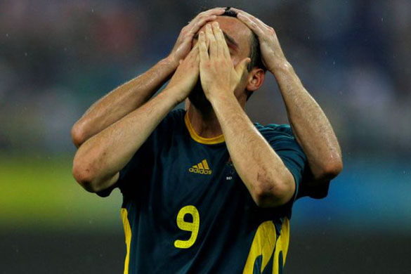 olympics: football australia v ivory coast 