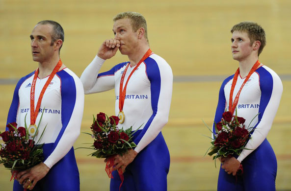 British olympic track cycling at beijing 2008