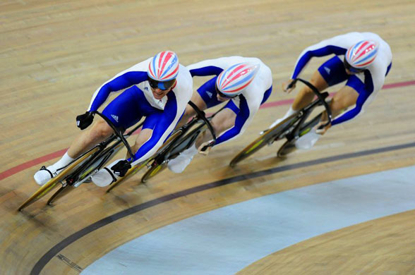 British olympic track cycling at beijing 2008