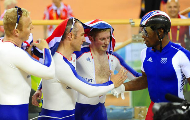 British olympic track cycling at beijing 2008