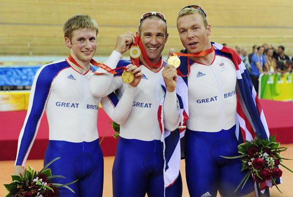 British olympic track cycling at beijing 2008