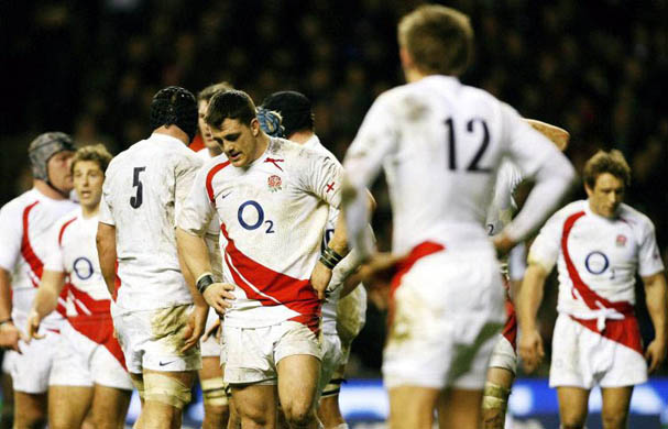 A dejected Andrew Sheridan